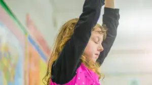 Practicing Peace Breath to help children cope with tragedy at school