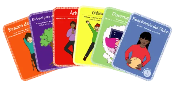 Yoga 4 Classrooms Activity Cards - Digital, Spanish